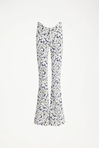 Džíny Curved Denim Flower