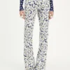Džíny Curved Denim Flower