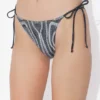 Černé spodní díly Bikiny Spiral