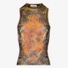 Khaki tílko Madaillon Topy Khaki tílko Madaillon Topy