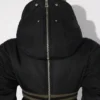 Prošívaná zkrácená bomber bunda