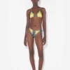 Re-Edition – modré Bikiny s puntíky