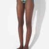Re-Edition – modré Bikiny s puntíky