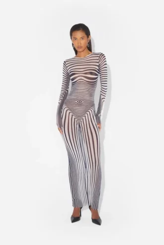 Re-Edition – tmavě modré Body Morph šaty Re-Edition – tmavě modré Body Morph šaty