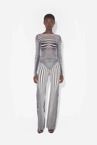 Re-Edition – tmavě modré Body Morph tričko