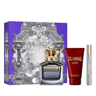 Scandal Pour Homme 3,4 oz, sprchový gel 2,5 oz a sprej
