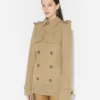 Trenchcoat s výřezy Trenchcoat s výřezy